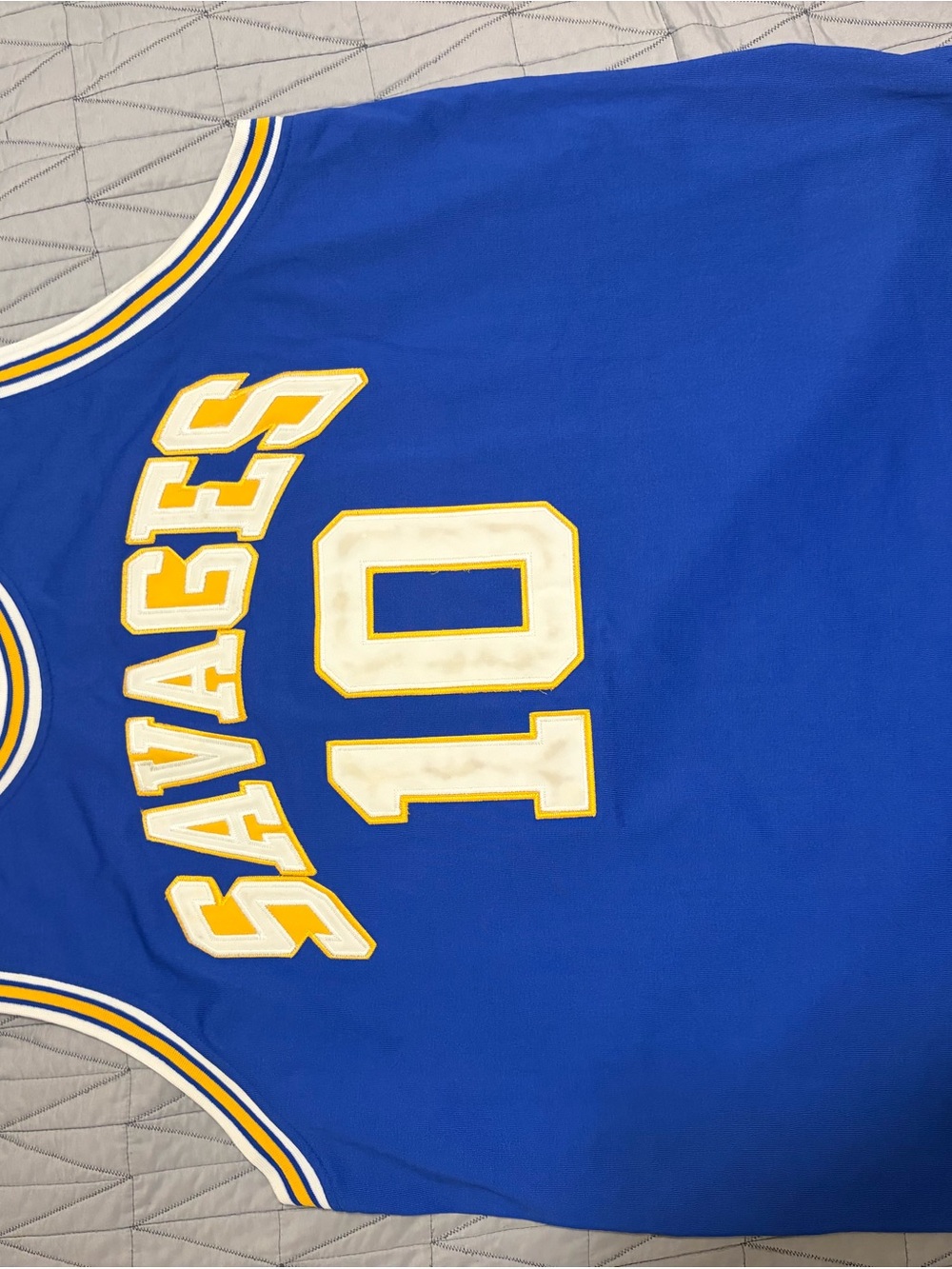 Adidas Dennis Rodman #10 Savages Basketball Jersey XXL 54 The Worm